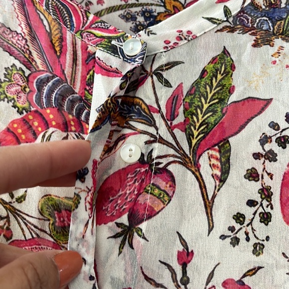 Antonelli Firenze floral dress Sz. 10 - Picture 13 of 14